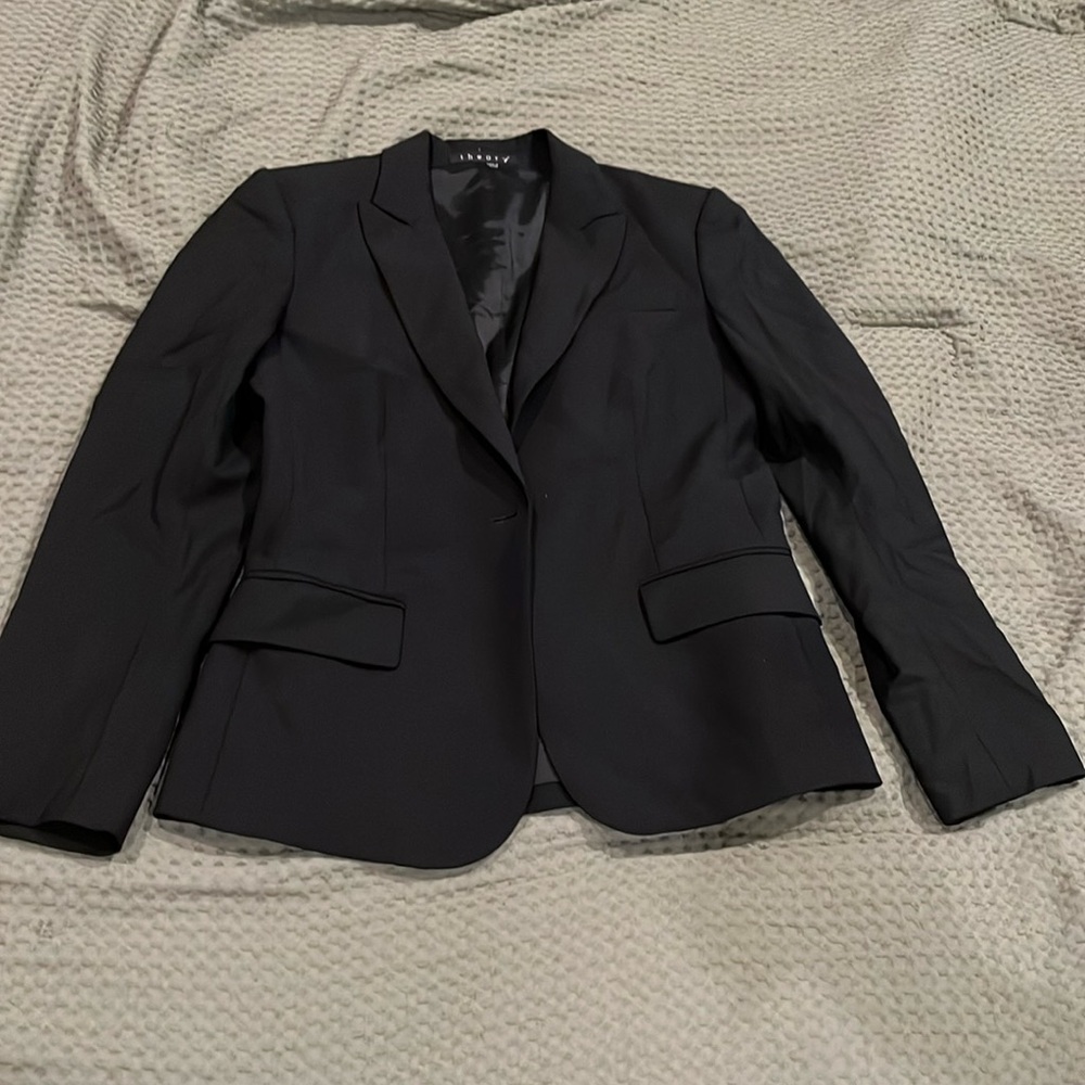 Theory Black Blazer